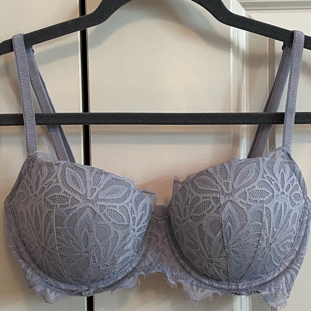 Pink Victoria’s Secret Date Push Up Bra